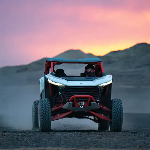 Buggy Segway Super Villain SX20 T Branco/Vermelho